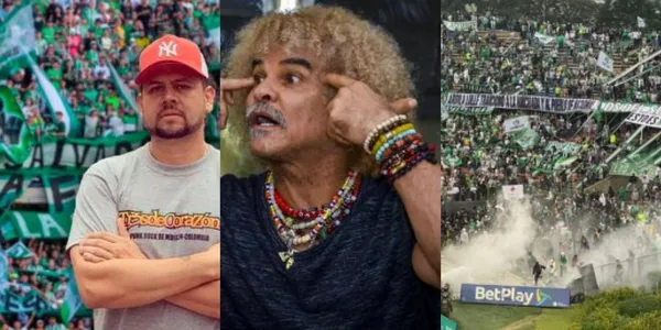 Carlos Valderrama le da una lección a la Barra Los Del Sur con el caso de lo sucedido en Atlético Nacional.