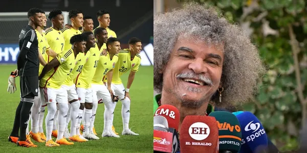 Carlos Valderrama le dio la bendición a la Selección Colombia Sub 20 en el Mundial FIFA Sub 20 de Argentina 2023.