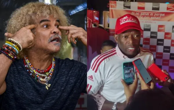 Carlos Valderrama nunca pudo replicar unas de las características de Faustino Asprilla en el campo de juego.