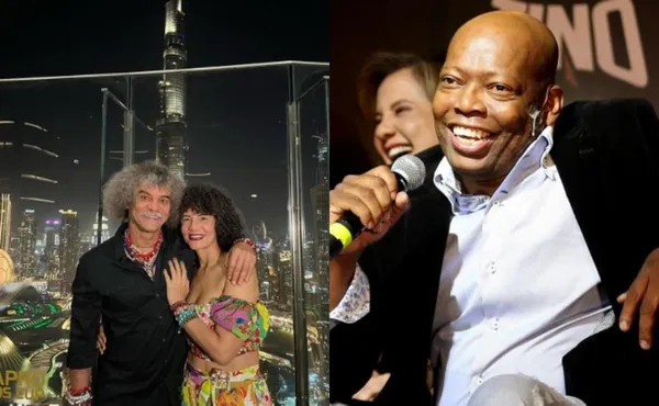 Carlos Valderrama siempre comparte los viajes que hace con su esposa y Faustino Asprilla en paralelo demuestra cómo maneja la tranquilidad.