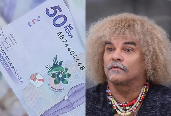 Carlos Valderrama en su carrera tiene la anécdota de haberle mostrado un billete de $50 mil pesos a un árbitro colombiano que lo estaba perjudicando en un juego a su juicio.