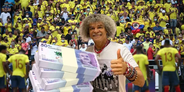 Carlos Valderrama tiene un negocio en Colombia donde por cada unidad gana $224 mil pesos.