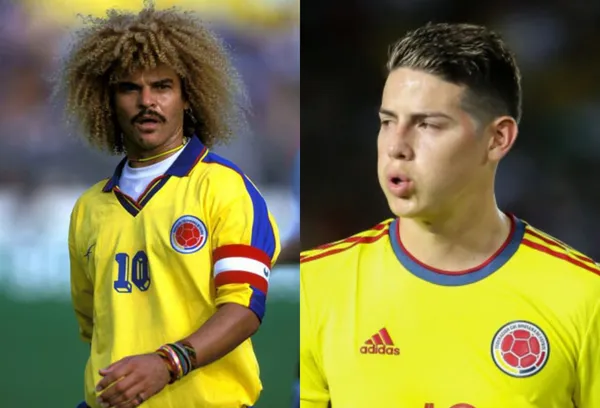 Carlos Valderrama tiene un récord personal en las participaciones en Mundiales que James Rodríguez jamás alcanzará.
