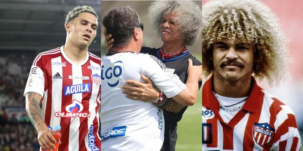 Carlos Valderrama visitó al Junior FC y tiembla la dorsal 10 de Juan Fernando Quintero.