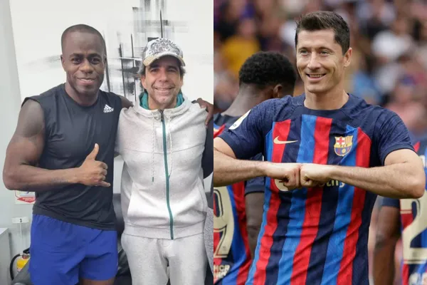 Carmelo Valencia colgó los guayos, está tranquilo en el llamado día después y presumió un lujo a lo Robert Lewandowski.