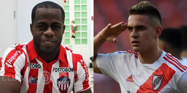 Carmelo Valencia, delantero de Junior, logró hacer algo que ningún otro colombiano consiguió en el equipo de Barranquilla en la Libertadores