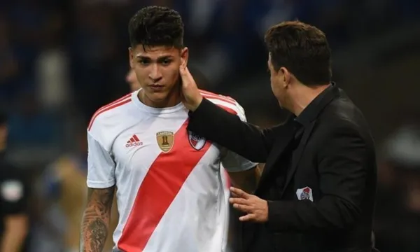 Carrascal no se olvidó del Muñeco luego de que el Millonario ganara la Supercopa Argentina.