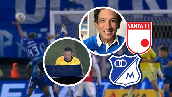 Casale reacciona al arbitraje de Ortega: “Así es imposible competir”. Mira lo que dijo Foto: Antonio Casale, Captura de Win Sports y Escudoteca