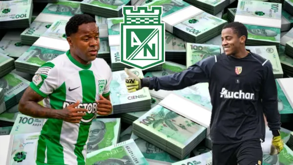 Casi lo que gana Dorlan Pabón, los millones que podría pagarle Nacional a Fariñez