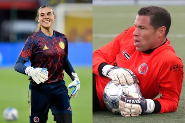 Catalina Pérez hizo recordar al histórico Óscar Córdoba en una triple atajada bajo los tres palos.