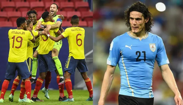 Cavani estuvo bastante triste y molesto tras perder contra Colombia y rompió el silencio al dar su opinión.