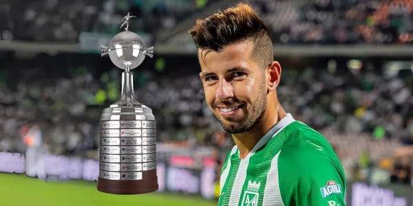 Ceppelini habló de la Libertadores. Foto de Ceppelini tomada del Fan Page Mi Vida Mi Alegria A/N y trofeo de Clásico Sport.