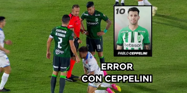 Ceppelini sin apoyo en Paraguay. Foto captura de pantalla de ESPN, titular de Nacional de Twitter @nacionaloficial.