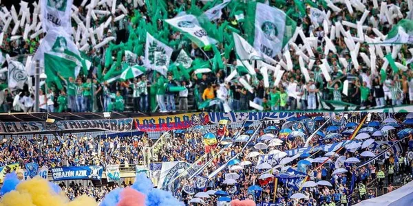 Cerca de 293.000 de hinchas tiene Nacional y 180.000 seguidores tiene Millonarios