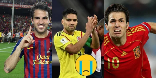 Cesc Fàbregas ex compañero de Radamel Falcao.