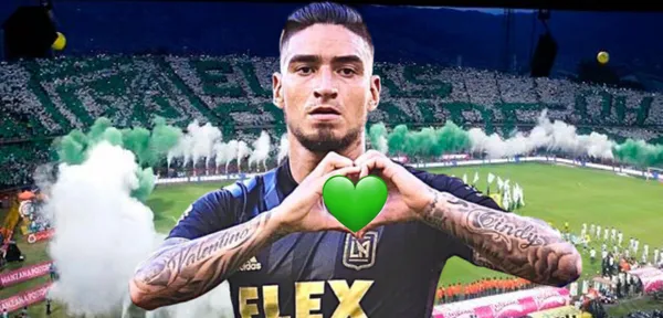 Chicho Arango, delantero colombiano.