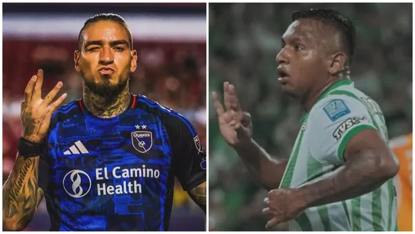 Chicho Arango y Morelos serán los '9' en Atlético Nacional en 2026 - Instagram @cristianarango y @alfredomorelos30