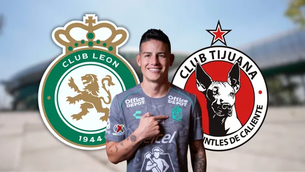 Club León vs Tijuana Foto: Escudoteca y Club León