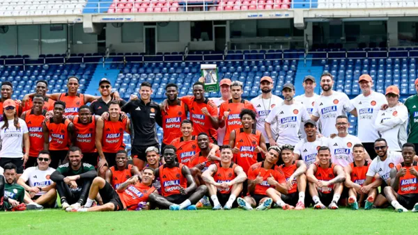 Colombia: ¡Así jugará ante Uruguay en el Centenario!. Foto: Instagram