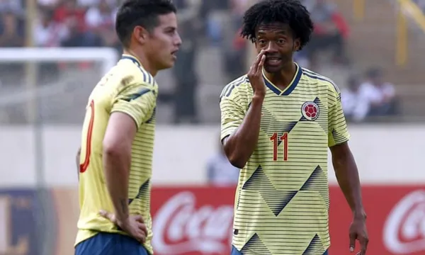 Colombia cayó goleada ante Ecuador y así fue la reacción que tuvieron estos dos jugadores, James Rodríguez y Juan Guillermo Cuadrado