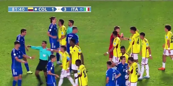 Colombia contra Italia aparte de errores en defensa sufrió decisiones dudosas que definieron su eliminación del Mundial FIFA Sub 20.
