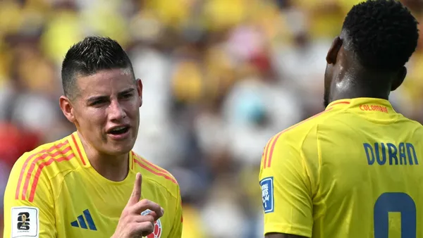 Colombia no convence en la cancha, pero es segunda en un ranking que pocos esperaban. Foto: CONMEBOL