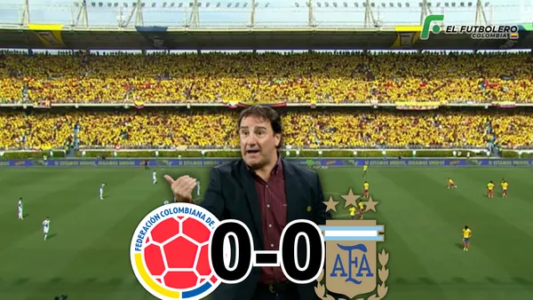 Colombia vs Argentina Foto: Escudoteca, Captura de RCN y AFP