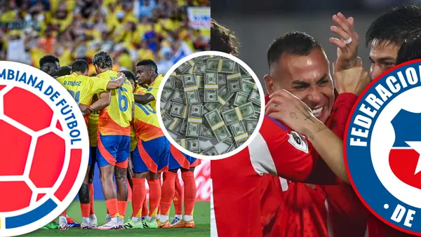 Colombia vs Chile Foto: AFP, ESPN y Escudoteca