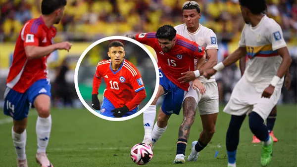 Colombia vs Chile Foto Chilevisión y DSports