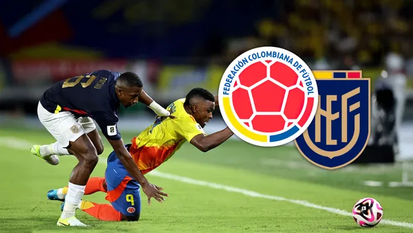 Colombia vs Ecuador Foto. Cambio Colombia y Escudoteca