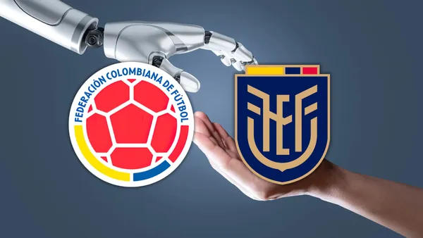 Colombia vs Ecuador Foto: Wired y Escudoreca