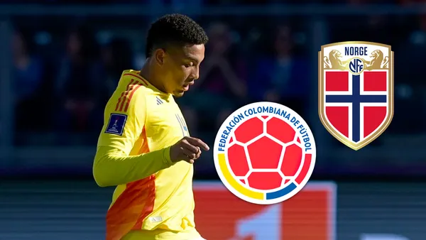 Colombia y el 0-0 vs. Noruega que dejó el grupo en el mundial de la siguiente manera Foto: FCF y Escudoteca