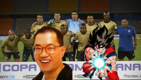 Colombiano anotó un gol y celebró haciendo el Kame Hame Ha. FOTO: Facebook