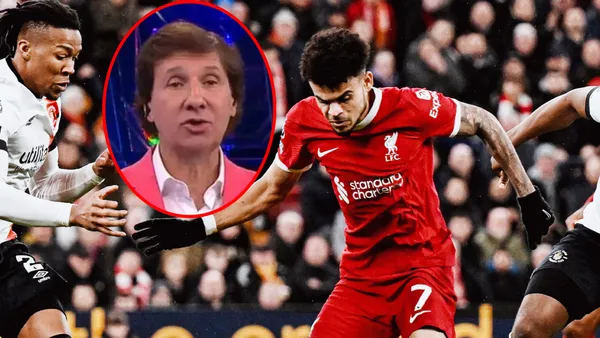 Como no es argentino, la crítica de Bambino Pons a Luis Díaz por el Liverpool FC
