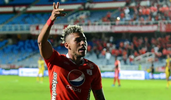 Como un hincha más, la desgarradora foto de Duván Vergara al ser eliminado de la Copa Sudamericana