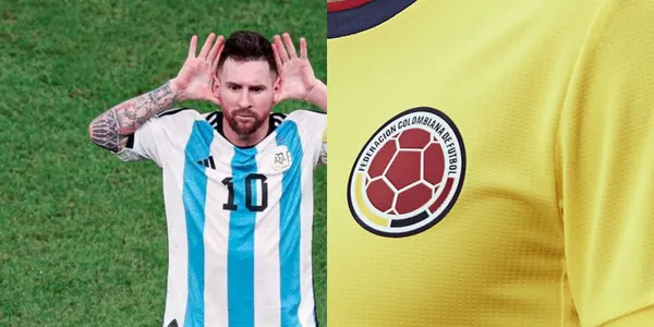 Comparan en el exterior a un colombinao con Lionel Messi por la forma como le pega al balón.