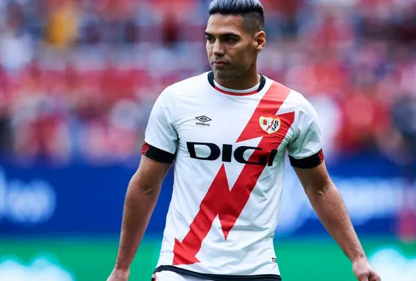 Con una destacaba labor Radamel Falcao marcó gol en la derrota del Rayo Vallecano ante el Real Madrid, se prenden las alarmas de la Selección Colombia.