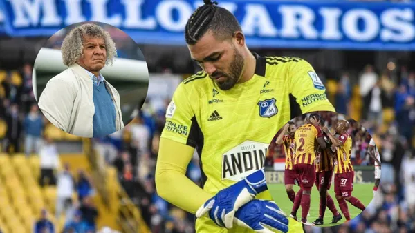 Con uno menos Millonarios, insólito regalo de Álvaro Montero vs Deportes Tolima