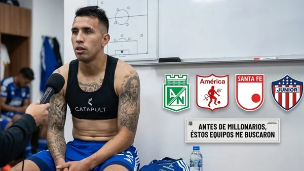 Contreras contó qué clubes lo buscaron antes de firmar con Millonarios