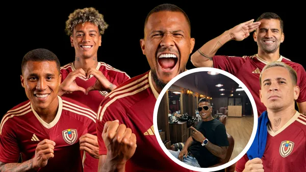 ¡Costaba $18 millones! El jugador que amargó a Venezuela y ahora cuida caballos en Colombia Foto: CONMEBOL y Fredy Guarín en Instagram