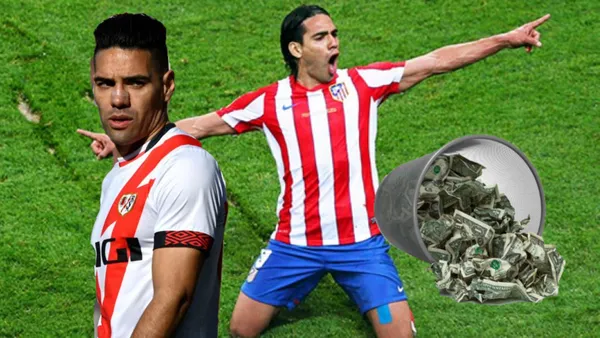 Costaba $ 257 mil millones y el nuevo precio de Radamel Falcao en Rayo Vallecano