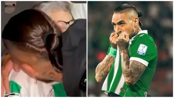 Cristian 'Chicho' Arango marcó su primer gol con Nacional y se lo dedicó a su abuela