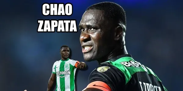 Cristian Zapata criticado en Atlético Nacional y otro jugador también está en tela de juicio.