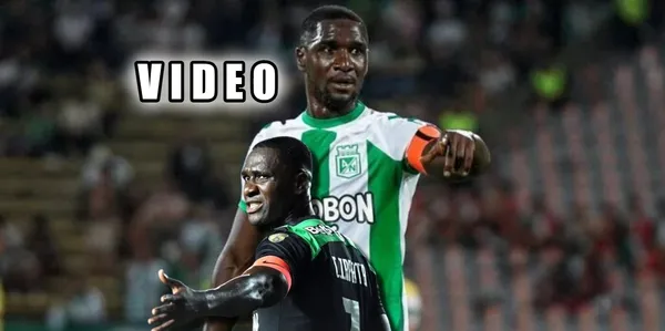 Cristian Zapata no la pasa nada bien con los hinchas de Atlético Nacional.