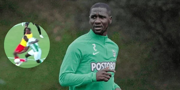 Cristián Zapata sigue demostrando muchas falencias en la defensa de Atlético Nacional.