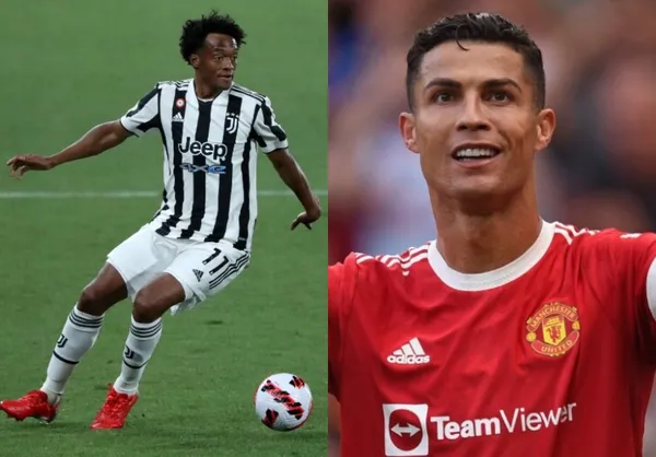 Cristiano podría recibir en el Manchester United a Juan Guillermo Cuadrado, dado que el colombiano analiza opciones en el mercado de pases ante la no confirmación de su renovación de contrato en Italia.