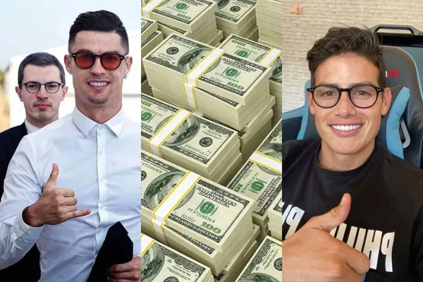 Cristiano Ronaldo anunció un millonario negocio que no anda en sus mejores días y allí está James Rodríguez.