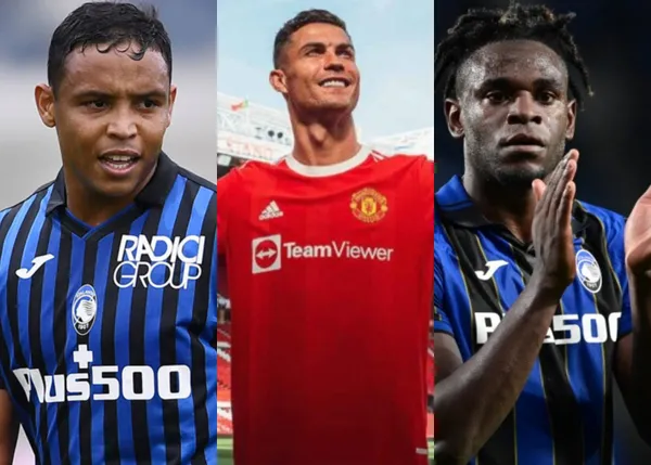 Cristiano Ronaldo fue el verdugo del Atalanta de Luis Muriel y Duván Zapata, el portugués dejó en evidencia a los delanteros colombianos.