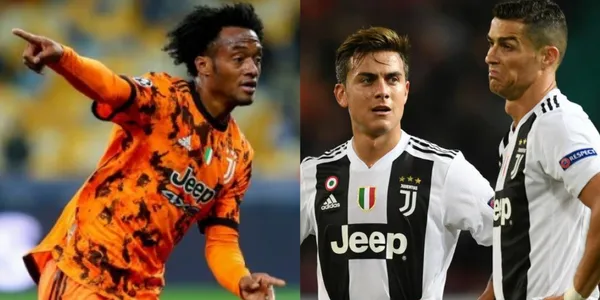 Cristiano Ronaldo hace todo lo posible para que Juan Guillermo Cuadrado sea su dupla, antes que el propio Paulo Dybala