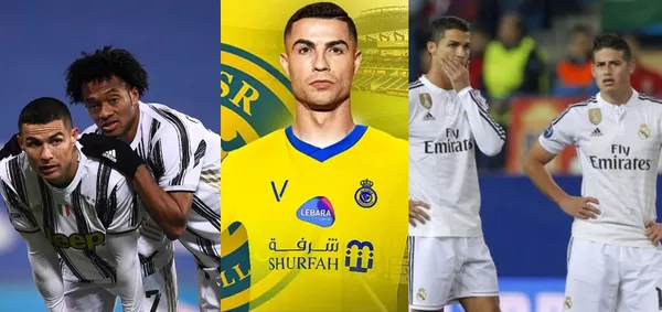 Cristiano Ronaldo jugó con James Rodríguez en el Real Madrid